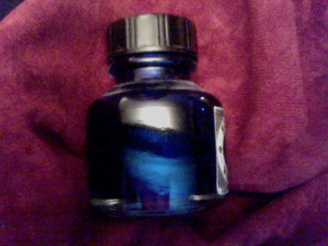 The pen is rrrrrrrrrroyal blue!